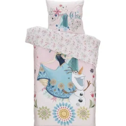 Parure de lit 1 place Reine des neiges