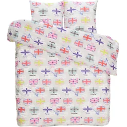 Parure de lit 2 places 3 pièces