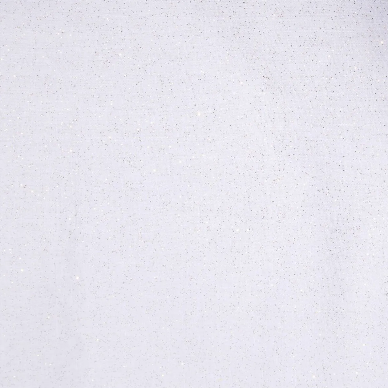 Parure de lit 2 places blanche pailletée or