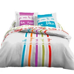 Parure de lit 2 places Couleurs