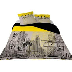 Parure de lit 2 places design New York