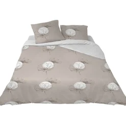 Parure de lit 2 places design fleurs