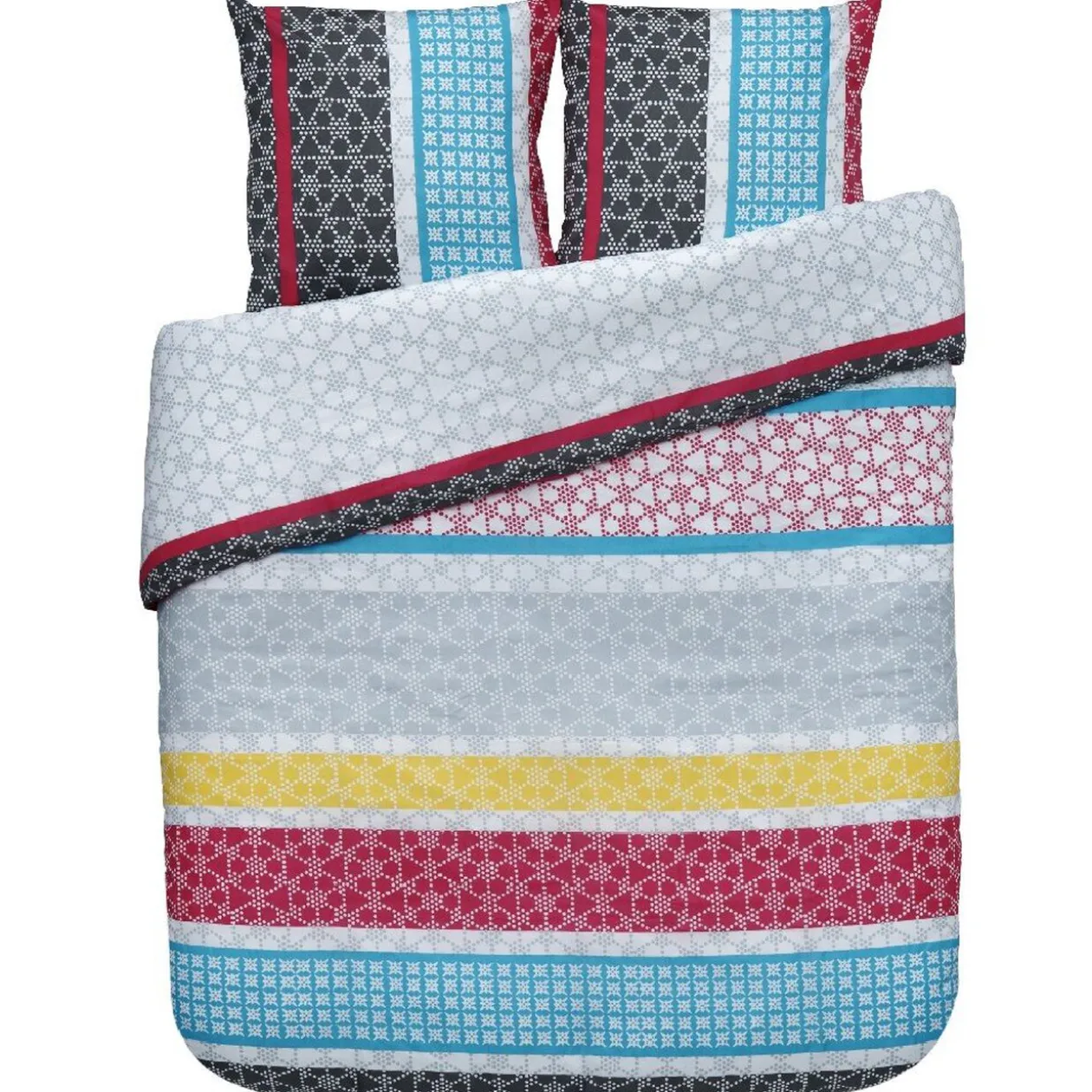 Parure de lit 2 places Geomix multicolore