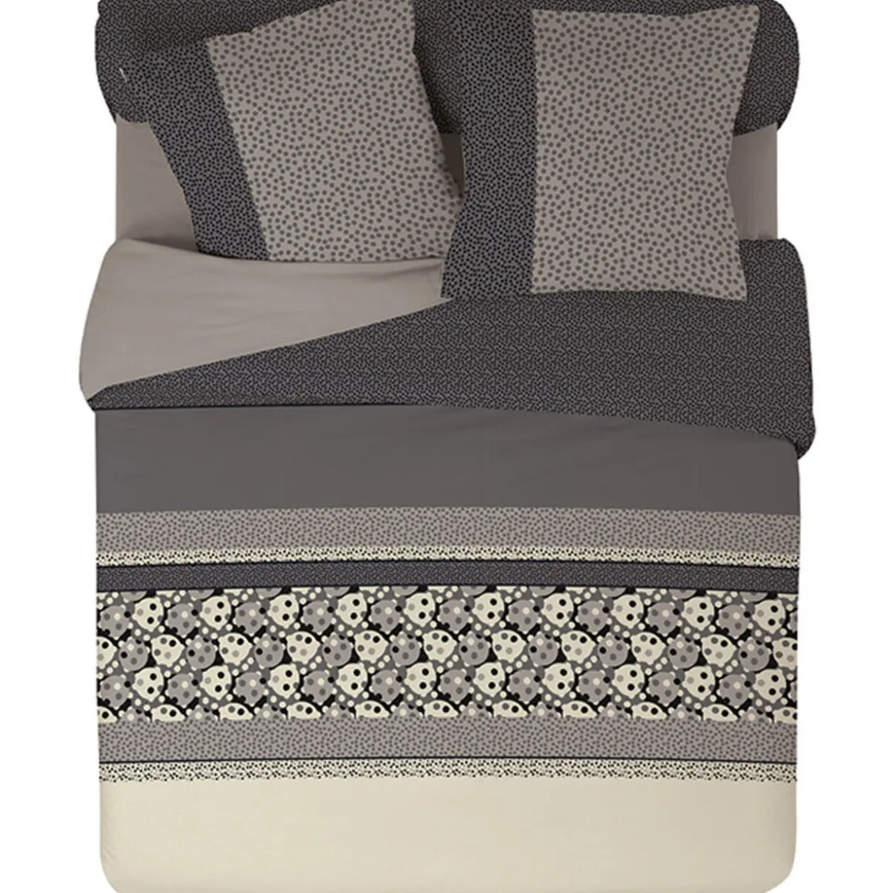 Parure de lit 2 places motifs ronds