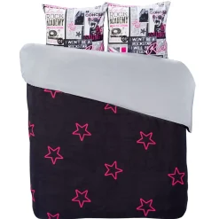 Parure de lit 2 places motif rock London