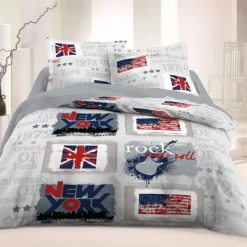 Parure de lit 2 places Rock