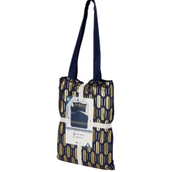 Parure de lit 2 places 240x220 cm réversible imprimé feuillage doré