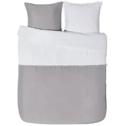 Parure de lit à pompons 3 pièces 2 personnes