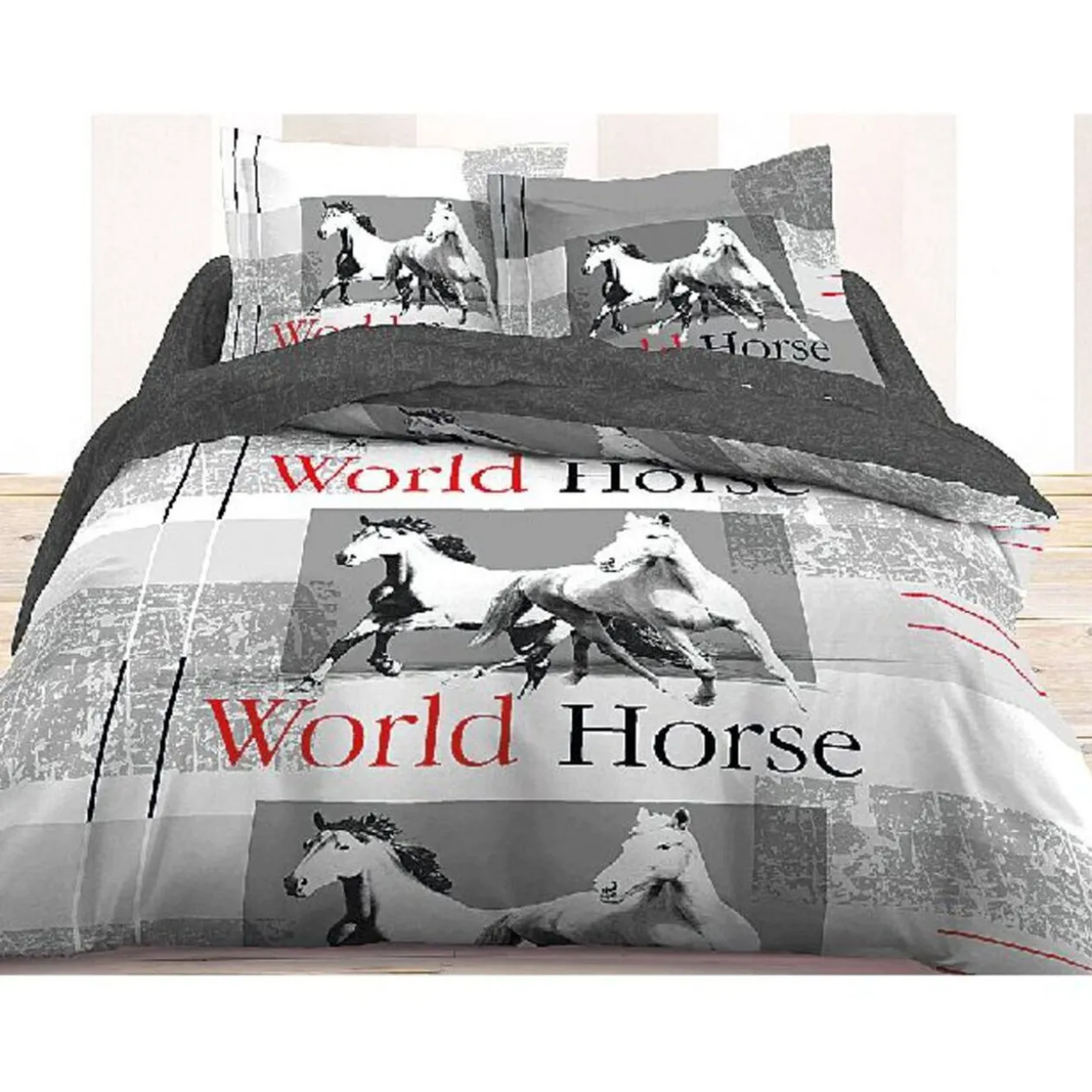 PARURE DE LIT HOUSSE DE COUETTE