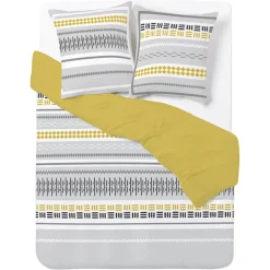 Parure de lit réversible 2 personnes 240x220 cm