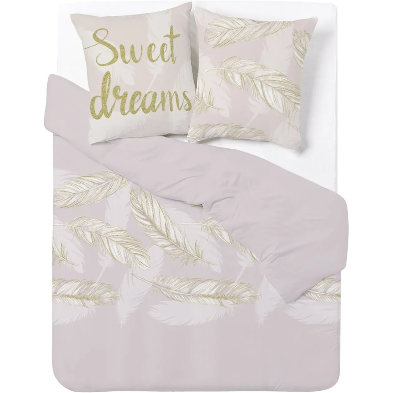 Parure de lit réversible 2 personnes 240x220 cm