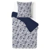 Parure de lit réversible 1 personne 100% coton 140x200cm