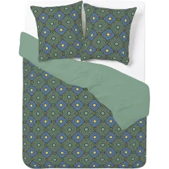 Parure de lit réversible 2 personnes 100% coton 240x220cm