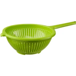 Passoire à queue plastique vert