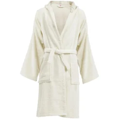 Peignoir coton beige taille M/L