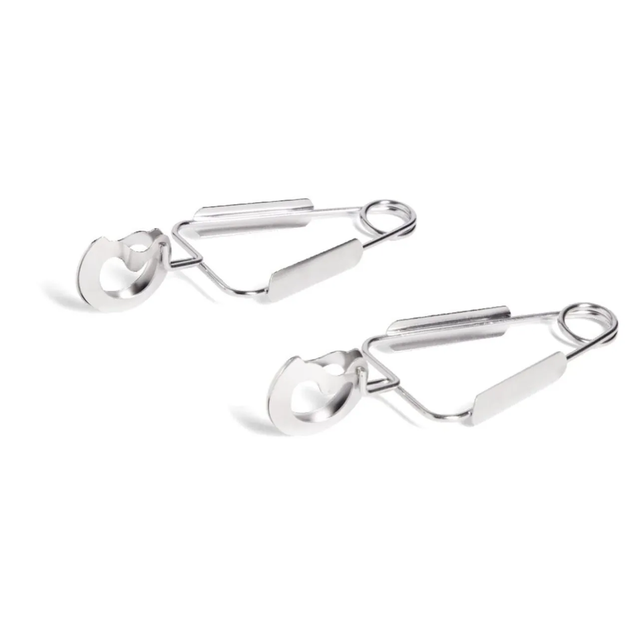 Pince à escargots en inox L16cm x2