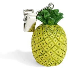 Pince nappe exotique perroquet pastèque ananas ou flamant x4