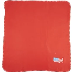 Plaid bébé brodé USA, 4 modèles