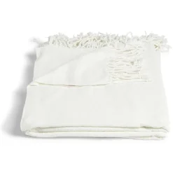 Plaid écharpe 130x150cm blanc