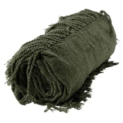 Plaid écharpe 130x150cm vert