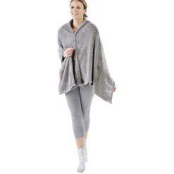 Plaid châle en polyester