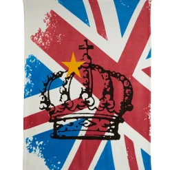 Plaid design London couronne