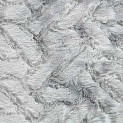 Plaid en polyester imitation fourrure et tissu sherpa 127x152 cm