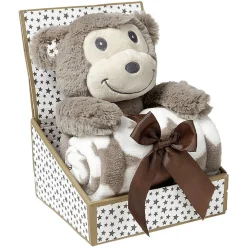 Plaid enfant avec peluche