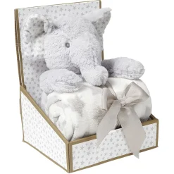 Plaid enfant avec peluche