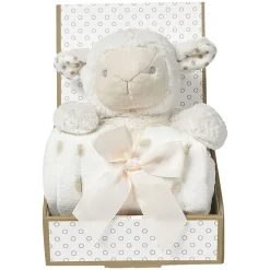 Plaid enfant avec peluche