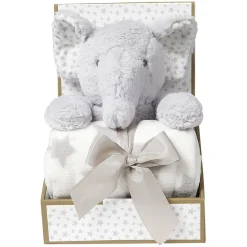 Plaid enfant avec peluche