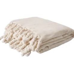 Plaid flanelle à franges