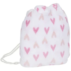 Plaid flanelle sirène pour enfant avec sac de rangement