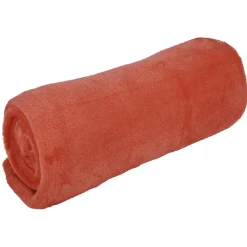 Plaid flanelle uni rouge