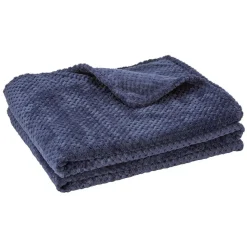 Plaid Flanelle XL 150x200cm effet pop corn