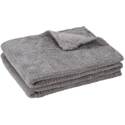 Plaid Flanelle XL 150x200cm effet pop corn