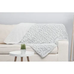 Plaid imitation fourrure