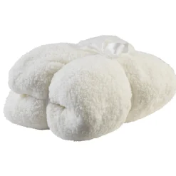 Plaid imitation peau de mouton blanc