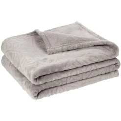 Plaid impression feuille 160x130 cm