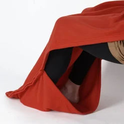 Plaid polaire avec emplacement pied