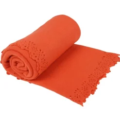 Plaid polaire polyester uni