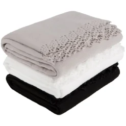 Plaid polaire polyester uni