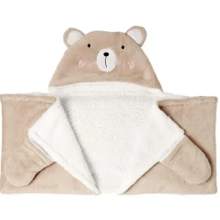 Plaid pour enfant avec capuche