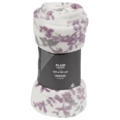 Plaid rectangulaire imprimé 127x152 cm