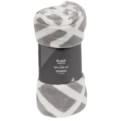 Plaid rectangulaire imprimé 127x152 cm