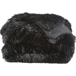 Plaid shaggy uni polyester