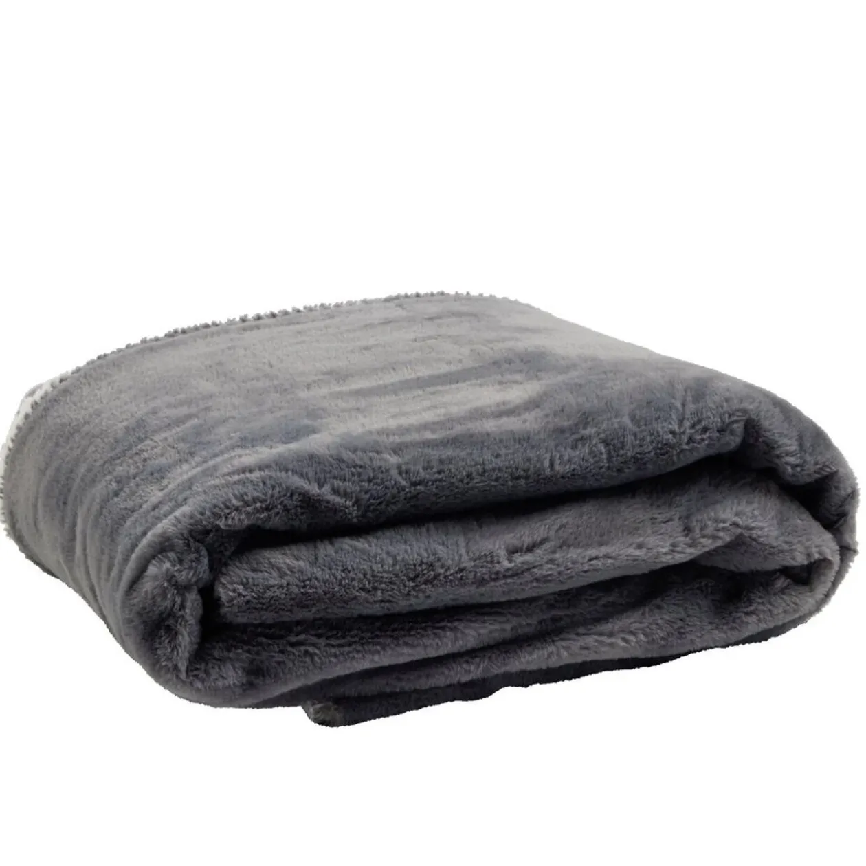 Plaid sherpa pilou pilou taupe L130x160cm