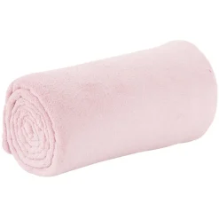 Plaid vieux rose uni