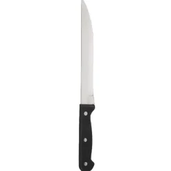 Planche à découper bois avec couteau