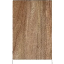 Planche à découper en acacia avec poignée inox